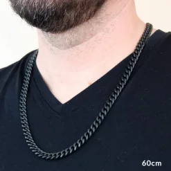 Ace of Spades teräspanssariketju, musta teräs
