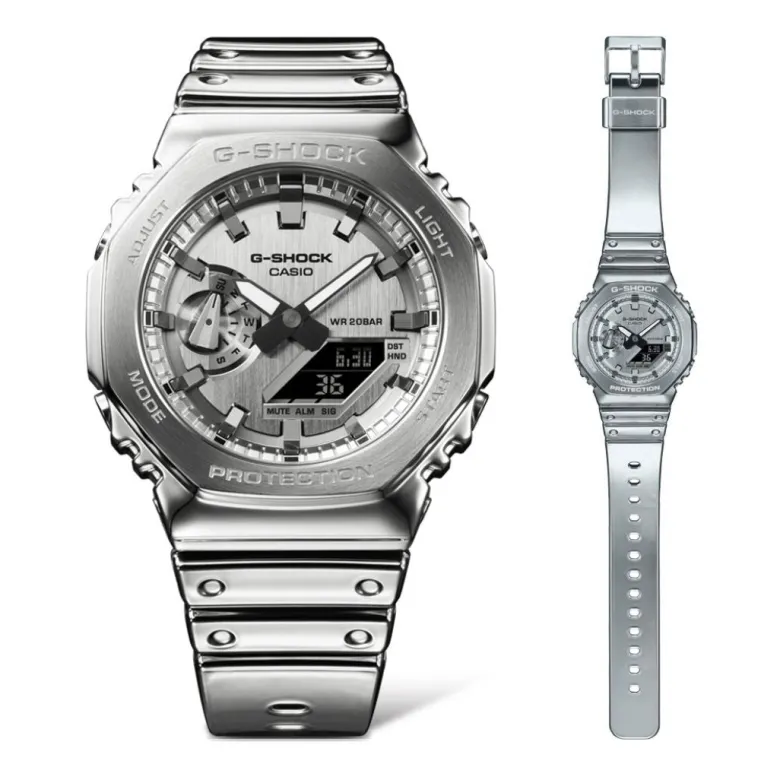 Casio Fine Metallic GM-2100YM-8AER rannekello