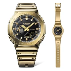 Casio Fine Metallic GM-2100YMG-9AER rannekello