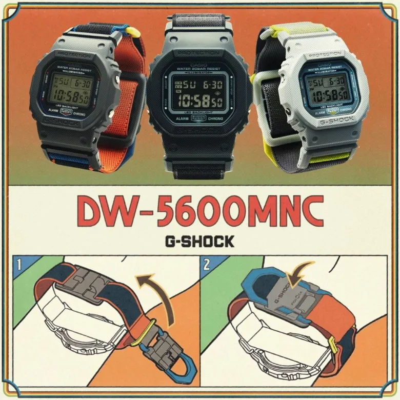 Casio G-Shock DW-5600MNC-1ER rannekello