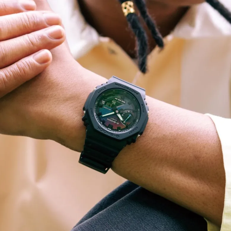 Casio G-Shock GA-2100RW-1AER rannekello