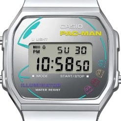 Casio Vintage x PAC-MAN A168WEPC-7AER rannekello