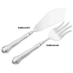 Chippendale kakkuatrain, terästerä
