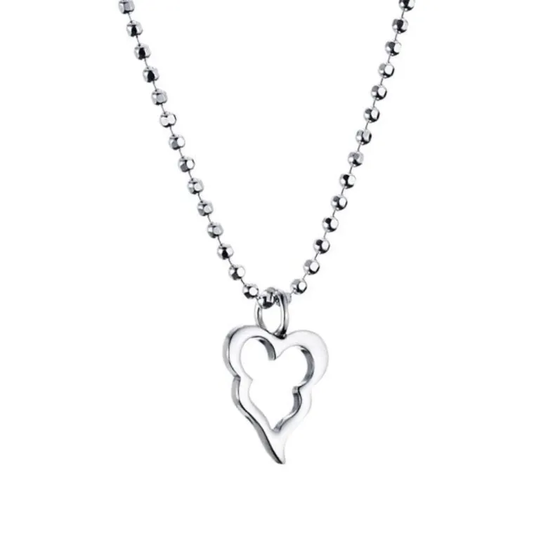 Efva Attling Little crazy heart riipus, hopeaa