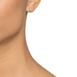 Efva Attling Little Devil korvakorut, keltakultaa makeanvedenhelmillä