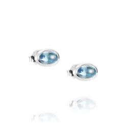 Efva Attling Love Bead korvakorut, hopea ja topaasi