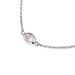 Efva Attling Love Bead rannekoru, hopea ja ruusukvartsi