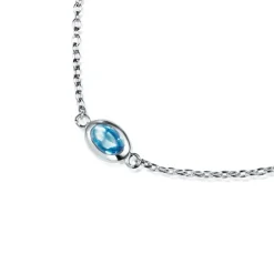 Efva Attling Love Bead rannekoru, hopea ja topaasi