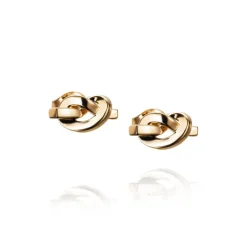 Efva Attling Love Knot korvakorut, keltakultaa