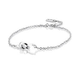 Efva Attling Love Knot rannekoru, hopeaa