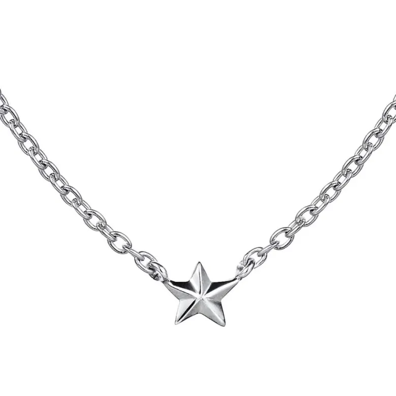 Efva Attling Micro Catch A Falling Star kaulakoru, hopeaa