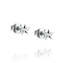 Efva Attling Micro Catch A Falling Star Stud korvakorut, hopeaa