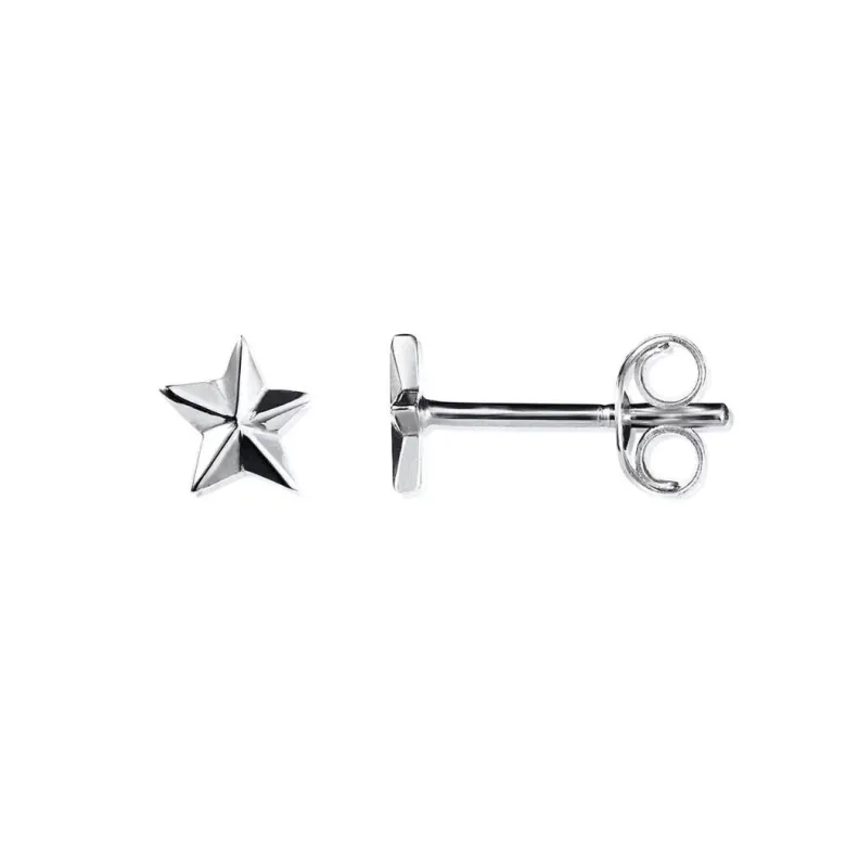 Efva Attling Micro Catch A Falling Star Stud korvakorut, hopeaa