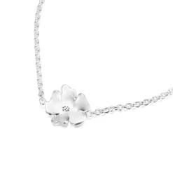 Efva Attling Violet rannekoru, hopeaa
