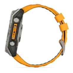 Garmin Fenix 8, 51mm Amoled Sapphire, titaani ja oranssi, älykello 010-02905-11