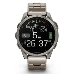 Garmin Fenix 8, 47mm Amoled Sapphire, titaani, älykello 010-02904-40