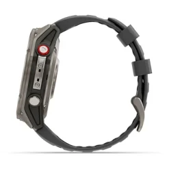 Garmin Fenix 8 Pro Amoled 51mm LTE Sapphire, grafiitinharmaa titaani ja musta ranneke, älykello 010-03199-11