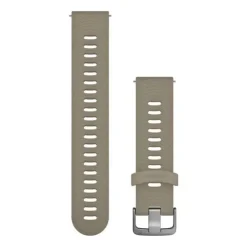Garmin hiekanvärinen Quick release -silikoniranneke 20mm, pikakiinnitys, 010-11251-0Z