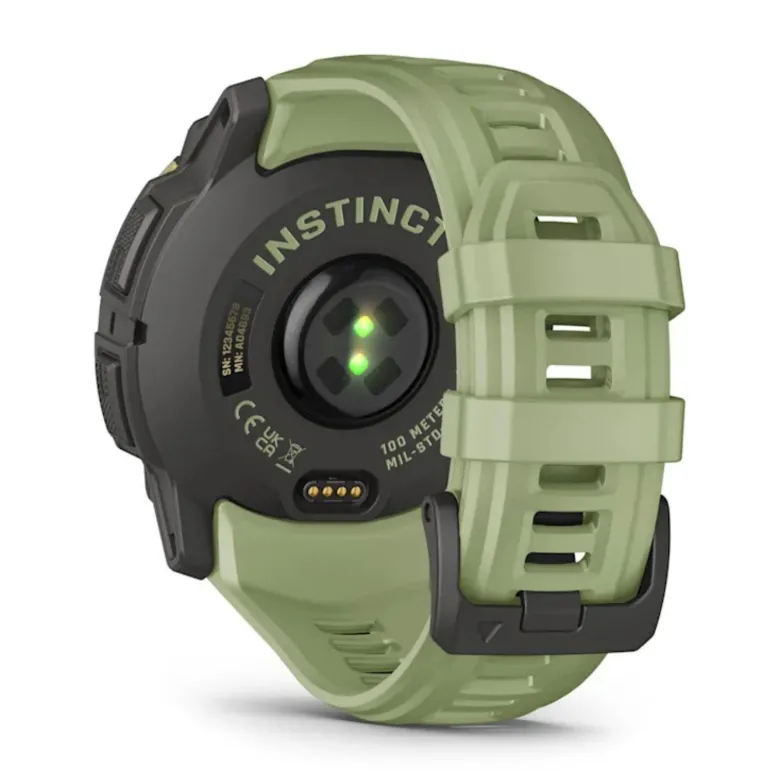 Garmin Instinct 3 AMOLED, 50mm, saniaisenvihreä, GPS-älykello 010-03020-02