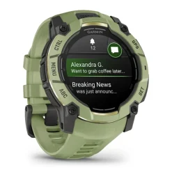 Garmin Instinct 3 AMOLED, 50mm, saniaisenvihreä, GPS-älykello 010-03020-02
