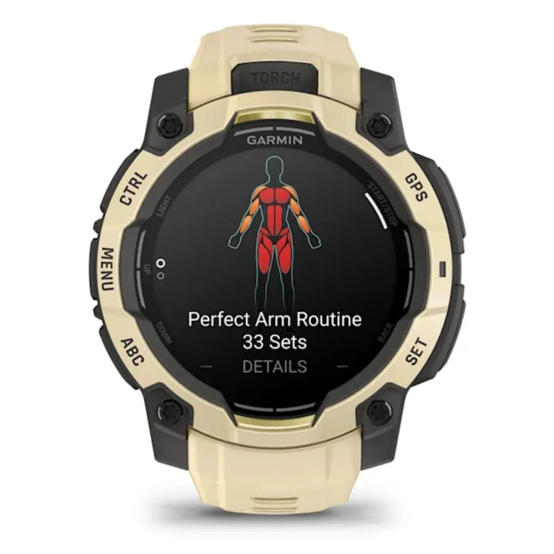 Garmin Instinct 3 AMOLED, 45mm, sitruunankeltainen, GPS-älykello, 010-02936-02
