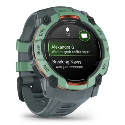Garmin Instinct 3 AMOLED, 50mm, vedenvihreä ja siniharmaa, GPS-älykello 010-03020-01