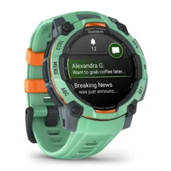Garmin Instinct 3 AMOLED, 45mm, vedenvihreä, GPS-älykello 010-02936-01