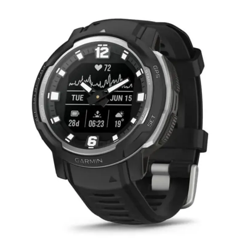 Garmin Instinct Crossover, Black Graphite, GPS-hybridiälykello 010-02730-03