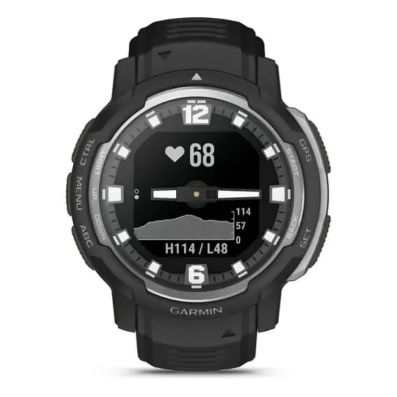 Garmin Instinct Crossover, Black Graphite, GPS-hybridiälykello 010-02730-03