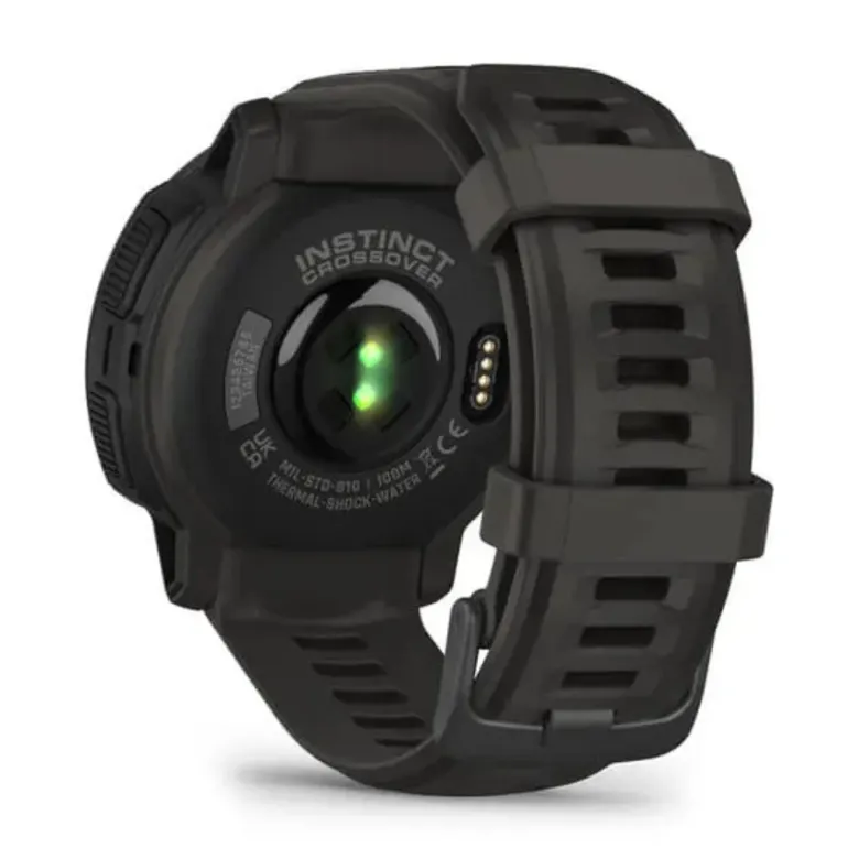 Garmin Instinct Crossover Solar, Black Graphite, GPS-hybridiälykello 010-02730-01