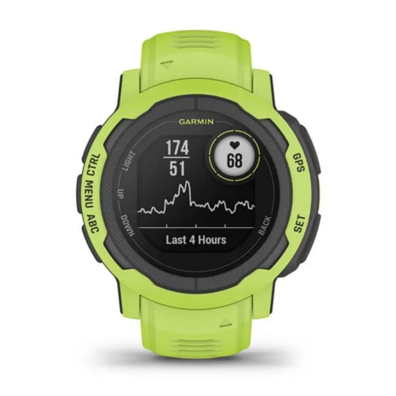 Garmin Instinct 2, Electric Lime, GPS-älykello 010-02626-01