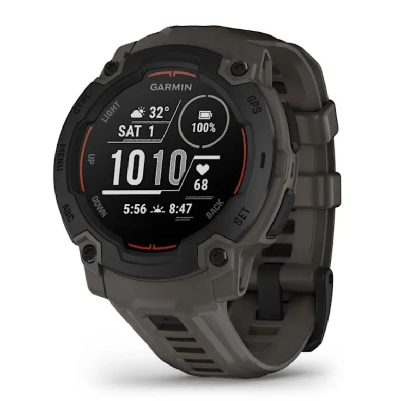 Garmin Instinct 3 E, 45mm, musta ja grafiitinharmaa, GPS-älykello 010-02933-00