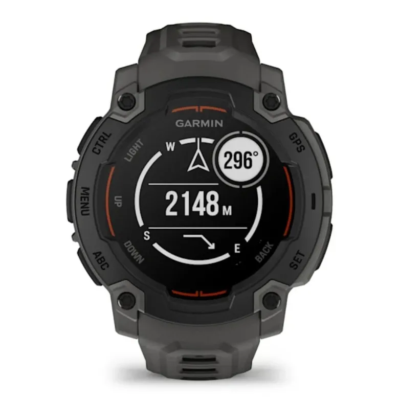 Garmin Instinct 3 E, 45mm, musta ja grafiitinharmaa, GPS-älykello 010-02933-00