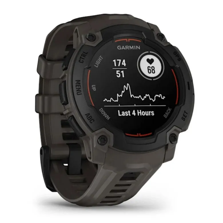 Garmin Instinct 3 E, 45mm, musta ja grafiitinharmaa, GPS-älykello 010-02933-00