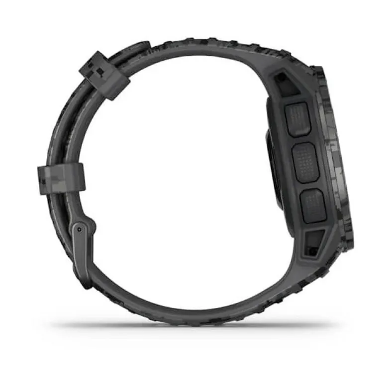Garmin Instinct Solar Graphite Camo maastokuvio älykello 010-02293-05