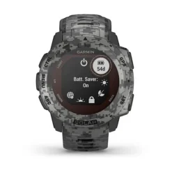 Garmin Instinct Solar Graphite Camo maastokuvio älykello 010-02293-05