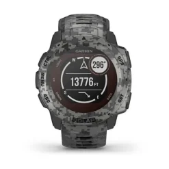 Garmin Instinct Solar Graphite Camo maastokuvio älykello 010-02293-05