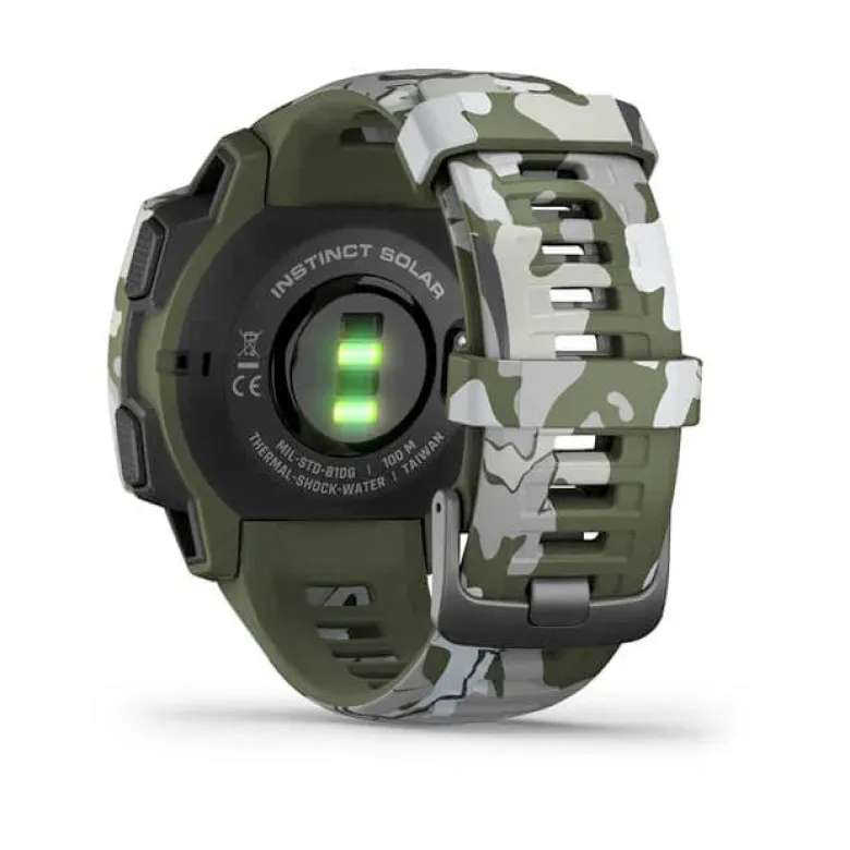Garmin Instinct Solar Lichen Camo maastokuvio älykello 010-02293-06