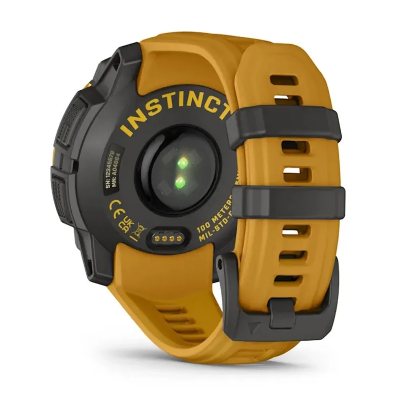 Garmin Instinct 3 Solar, 45mm, auringonkeltainen, GPS-älykello 010-02934-02