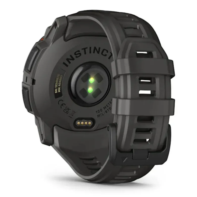 Garmin Instinct 3 Solar, 50mm, musta ja grafiitinharmaa, GPS-älykello 010-02935-00