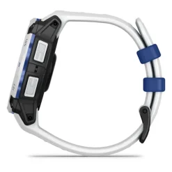 Garmin Instinct 3 Solar, 45mm, vaaleanharmaa ja sähkönsininen, GPS-älykello 010-02934-03