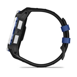 Garmin Instinct 3 Solar, 50mm, vaaleanharmaa, musta ja sähkönsininen, GPS-älykello, 010-02935-03