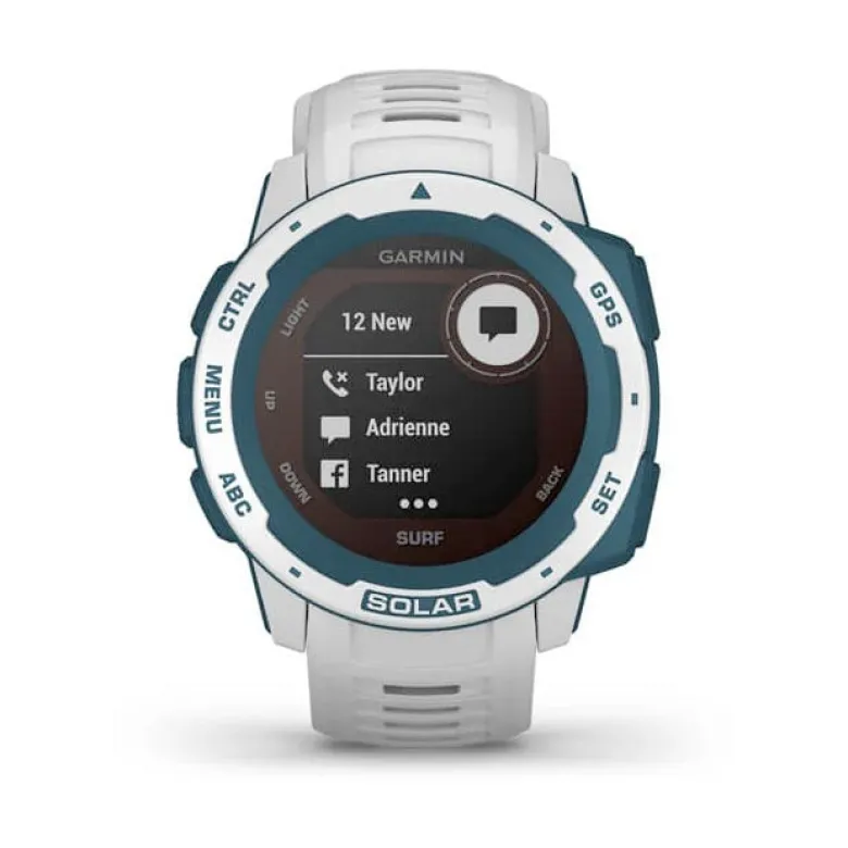 Garmin Instinct Solar Surf Cloudbreak vaaleanharmaa älykello 010-02293-08