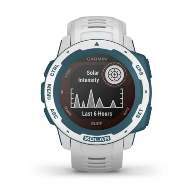 Garmin Instinct Solar Surf Cloudbreak vaaleanharmaa älykello 010-02293-08