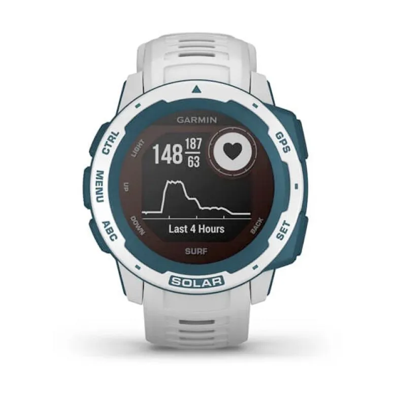 Garmin Instinct Solar Surf Cloudbreak vaaleanharmaa älykello 010-02293-08