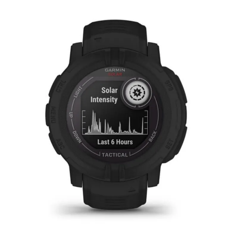 Garmin Instinct 2 Solar Tactical, musta, GPS-älykello 010-02627-03
