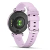 Garmin Lily 2, metallinen lila ja lilanvärinen silikonihihna, 010-02839-01