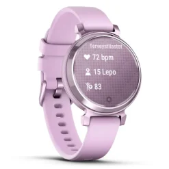 Garmin Lily 2, metallinen lila ja lilanvärinen silikonihihna, 010-02839-01