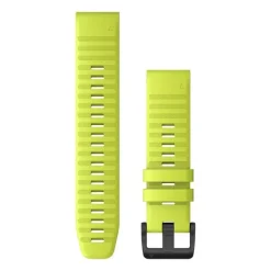Garmin QuickFit 22mm ranneke, Kirkkaankeltainen silikoni 010-12863-04