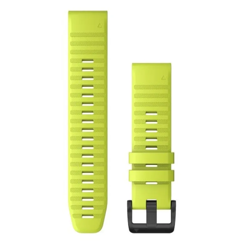 Garmin QuickFit 22mm ranneke, Kirkkaankeltainen silikoni 010-12863-04